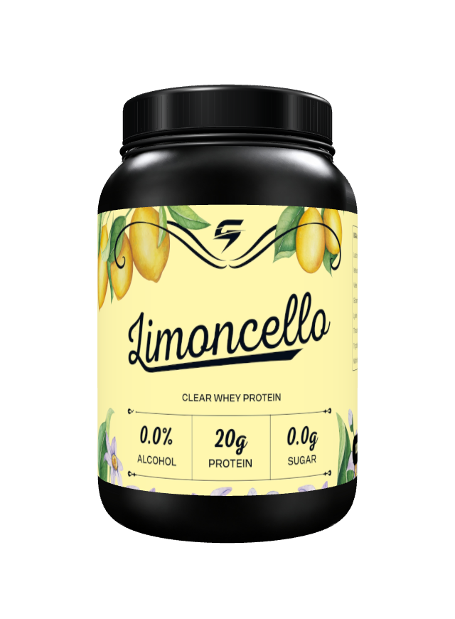 De huidige volledige Limoncello-pot van Groeishot